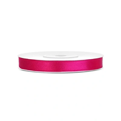 Afbeelding van Satijn Lint Fuchsia 6mm 25m