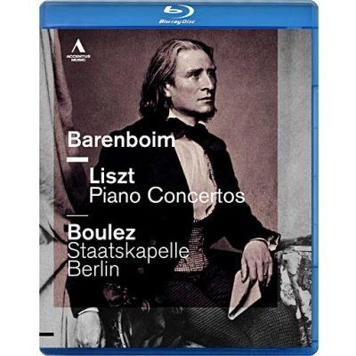 Afbeelding van Daniel Barenboim, Staatskapelle Berlin Liszt/Wagner: Piano Concertos (Blu ray)