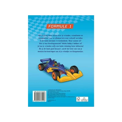 Afbeelding van Formule 1 vriendenboek