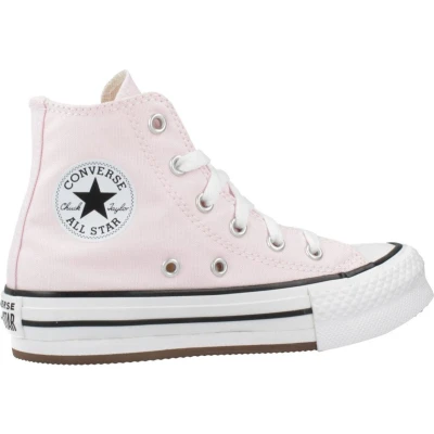 Afbeelding van Converse Chuck Taylor EVA LIFT Unisex Sneakers hoog voor kinderen, Maat: 35, Sugar berry/white/natural ivory Textiel