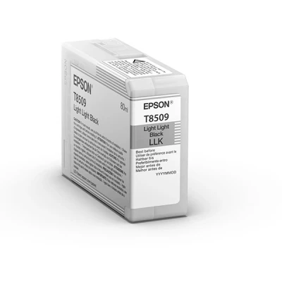 Image de Epson T8509 80 ml noir clair original cartouche d&#039;encre pour SureColor P800, P800 Designer Edition, SC