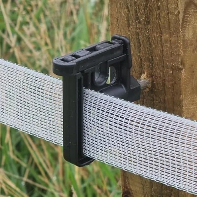 Afbeelding van Doblit 100 stuks elektrohek isolatoren voor 40 mm/20 mm/12 mm en isolatietape schroeven tot 6