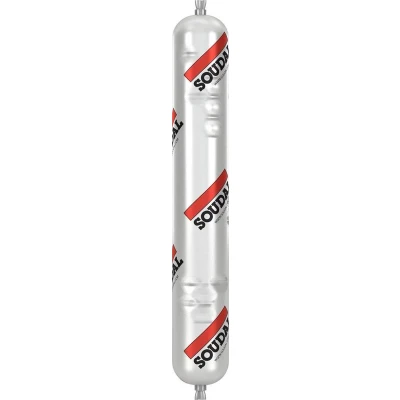 Afbeelding van SOUDAL Silirub 2 neutrale silicone wit (600 ml) 100251