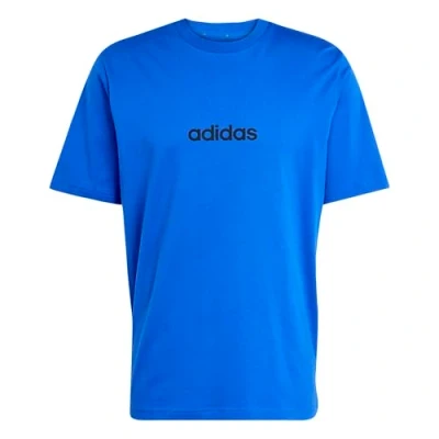 Afbeelding van adidas Homme ESSENTIALS LINEAR SINGLE JERSEY TEE, team royal blue/black, M