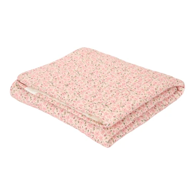 Afbeelding van Little Dutch Fairy Garden Floral Deken Ledikant Roze
