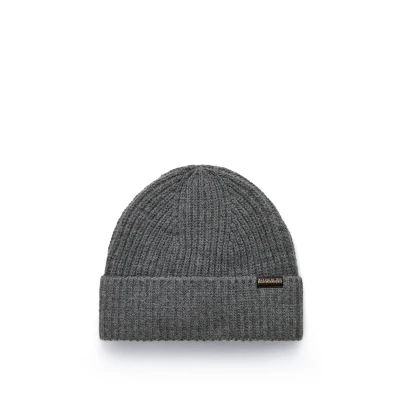 Afbeelding van Napapijri Foli Muts Grijs Heren Suitable Herenkleding