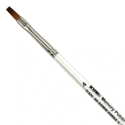 Afbeelding van KUM 511.49.11 Memory Point Brushes FL, MemTip Pin FL 4 inch, platte vorm, 1 stuk