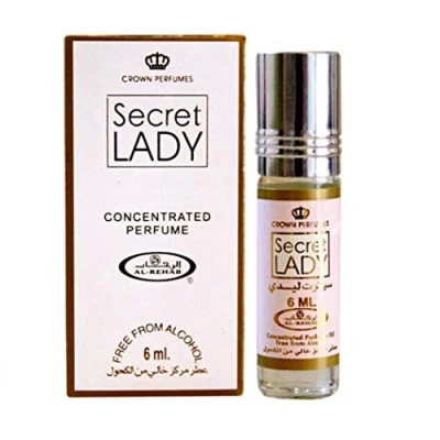 Afbeelding van Almizcle Al Rehab Secret Lady Parfüm 6 ml 100% aceite