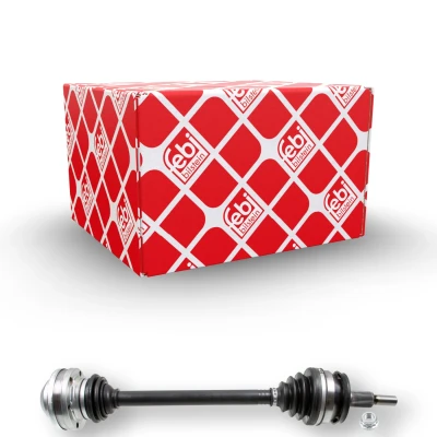 Afbeelding van FEBI BILSTEIN 182112 Aandrijfas Vooras links Met vet moer VOLKSWAGEN: Transporter 5, 5 Bus, 6