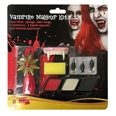 Afbeelding van RUBIES FRANCE Vampieren make up en accessoires kit
