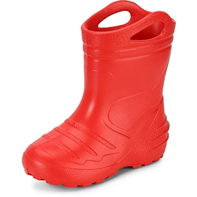 Afbeelding van Ladeheid LA KL 051 Summer Kinderen Regenlaarzen Rubber Laarzen EVA Rood 26