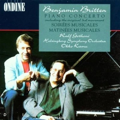 Afbeelding van Ralf Gothoni, Helsingborg Symphony Orchestra, Okko Britten: Piano Concerto (CD)
