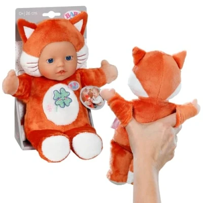 Afbeelding van Baby born Fox, 26 cm zachte pop met kleine oren en vingerzakken, voor pasgeborenen, 836606 Zapf Creation