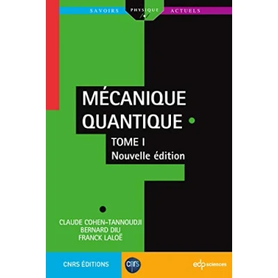 Afbeelding van Mécanique Quantique Tome 1