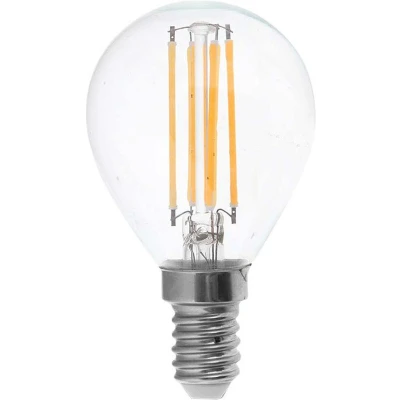 Afbeelding van V TAC VT 1996 N E14 Transparante LED Bol Helder Golf IP20 4W 400 Lumen 3000K