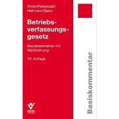 Afbeelding van Betriebsverfassungsgesetz (BetrVG)