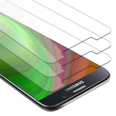 Afbeelding van Cadorabo 3x Screenprotector geschikt voor Samsung Galaxy NOTE 5 Beschermende Pantser Film in KRISTALHELDER Getemperd (Tempered) Display beschermend glas 9H hardheid met 3D Touch