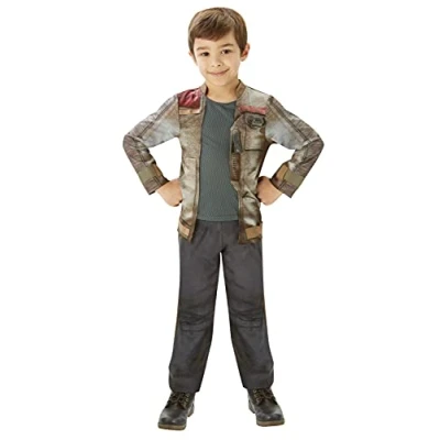 Afbeelding van Star Wars VII Finn Deluxe Kostuum Kind Maat 116/122