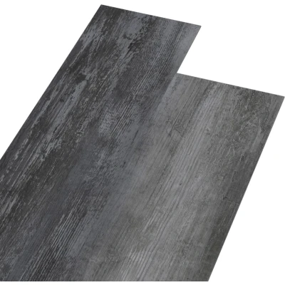 Afbeelding van Vloerplanken zelfklevend 5,21 m² 2 mm PVC glanzend grijs