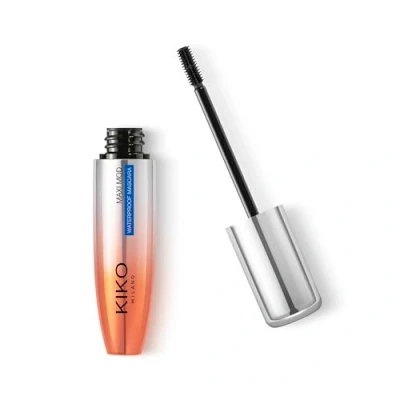 Image de KIKO Milano Maxi Mod Waterproof Mascara +300% D&#039;Effet Volumateur, Résistant À L&#039;Eau, Black