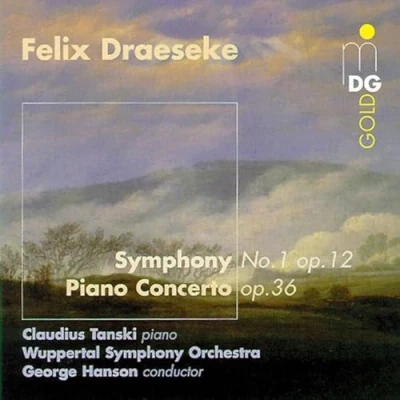 Afbeelding van Claudius Tanski, Wuppertal Symphony Orchestra, George Hanson Draeseke: Piano Concerto/Symphony 1 (CD)
