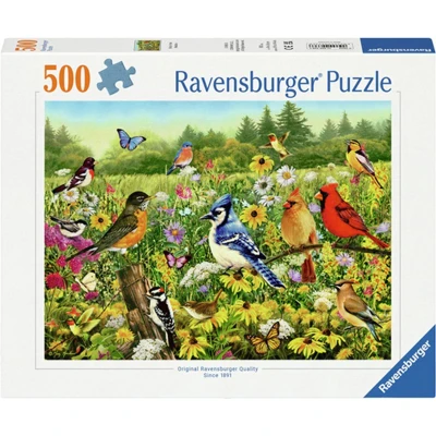 Afbeelding van Legpuzzel Vogels in de Wei, 1000st.
