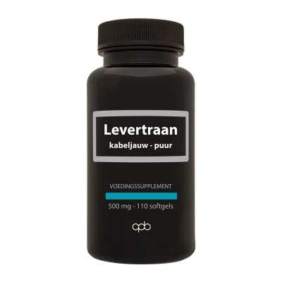 Afbeelding van Kabeljauw levertraan 110 softgels