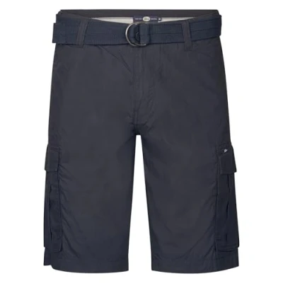 Afbeelding van Petrol Industries Heren Cargo Short met Riem Azure Grijs Maat S