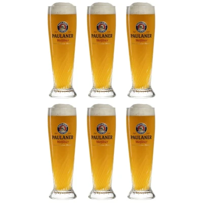 Afbeelding van Paulaner Bierglazen Weizen 300 ml 6 Stuks