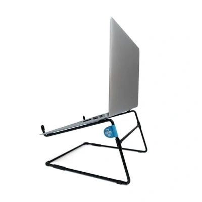 Afbeelding van Laptopstandaard R Go Steel Office Zwart