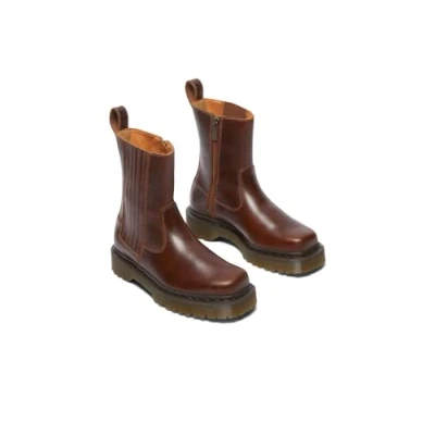 Afbeelding van Dr. Martens AMAAYAH LO BUTTERSCOTCH Laarsjes Kleur: Bruin Maat: 41