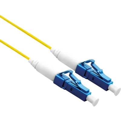 Afbeelding van ROLINE glasvezelkabel 9/125 µm OS2, LC/LC, LSOH, simplex, geel, 5 m