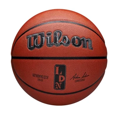 Afbeelding van Wilson NBA Authentic City London Ball, Unisex, Oranje, basketbal, maat: 7