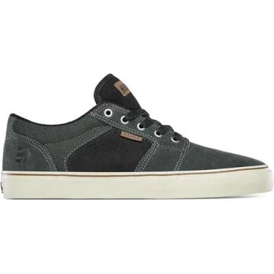 Afbeelding van Etnies Barge Unisex Sneakers laag, Heren, Maat: 42.5, Green/black Suède