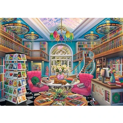 Image de Puzzle 1000 pièces Ravensburger Palais des Cartes