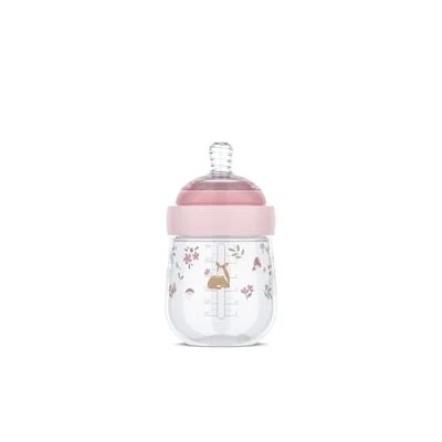 Afbeelding van Mepal Mio babyfles 165 ml Anti koliek Spiraalontwerp voorkomt verstopping Soliconen van medische kwaliteit Fairy Garden
