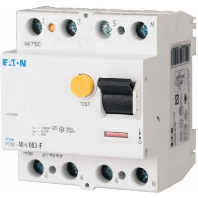 Afbeelding van Eaton 187456 PFIM 40/4/003 G/F Aardlekschakelaar Voor mengfrequenties 4 polig 40 A 0.03 230 V