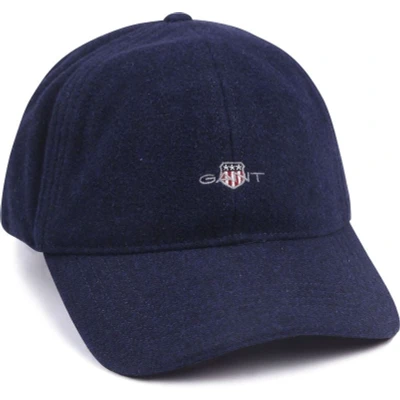 Afbeelding van Gant Cap Wol Navy Heren Petten Suitable Herenkleding