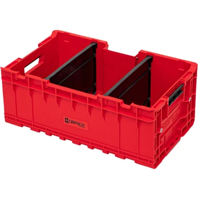 Afbeelding van Qbrick System ONE Box 2.0 Plus RED ULTRA HD Op maat gemaakte stapelbare bak 576 x 359 237 mm 35 l stapelbaar