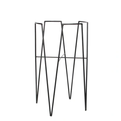 Afbeelding van Blom Plantenstandaard L29,5 x B29,5 H50 cm Metaal Zwart