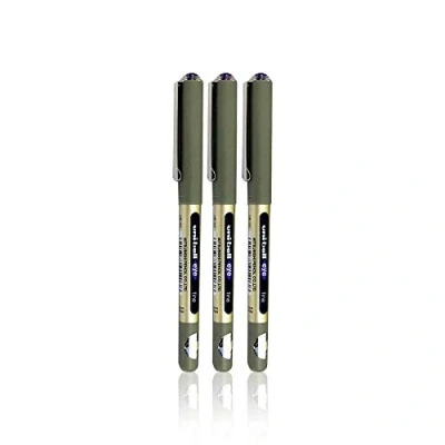 Afbeelding van Uni Ball Eye UB 157 rollerbalpen, medium punt, 0,7 mm, paars, 3 stuks
