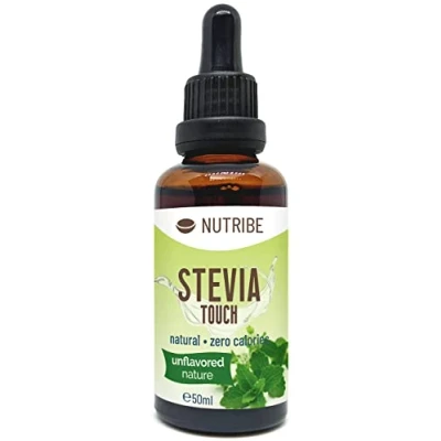 Afbeelding van stevia Touch 50 ml natuurlijke zoetstof natuur suikervrij, calorievrij, keto, paleo, veganistisch