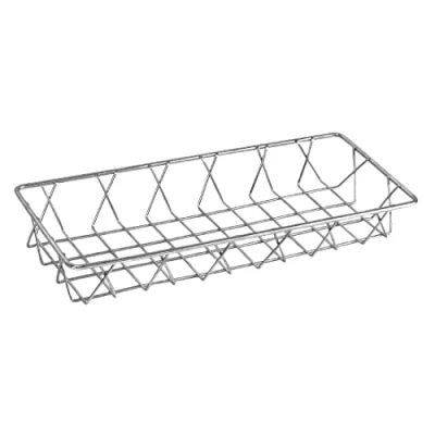 Afbeelding van Olympia RVS buffetmand 5x15x35cm