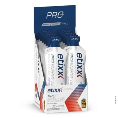 Afbeelding van Etixx Double Carb Energy Gel Prol.blueberry12x60ml