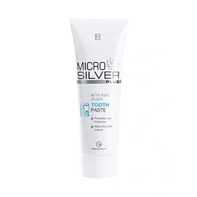 Afbeelding van Frisse adem met Micro silver tandpasta antibacteriële werking 2x 75ml