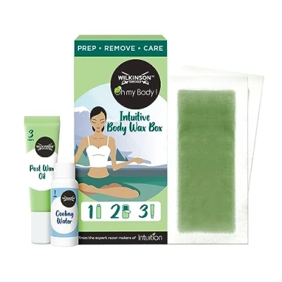 Afbeelding van Wilkinson Sword Intuition by Oh My Body Alles in één set voor koude was, lichaam