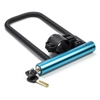 Afbeelding van Beugelslot fiets XQMAX 11 x 22.5 centimeter (U vorm, Zwart)