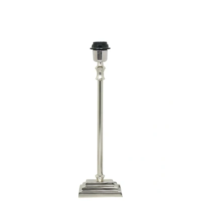 Afbeelding van Light &amp; Living Lampvoet KOTA 12x7.5x38cm Zilver