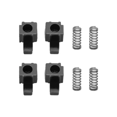 Afbeelding van ECSiNG 2 stuks metalen vergrendelingsgespen met veervergrendeling, compatibel Nintendo Switch, NS, Joy Con Controller