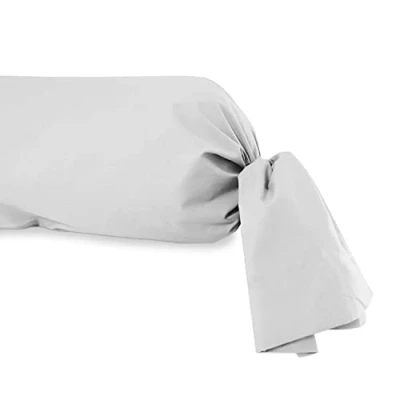 Afbeelding van Soleil d&#039;Ocre snee van Bolster, Katoen, Wit, 45 x 185 cm